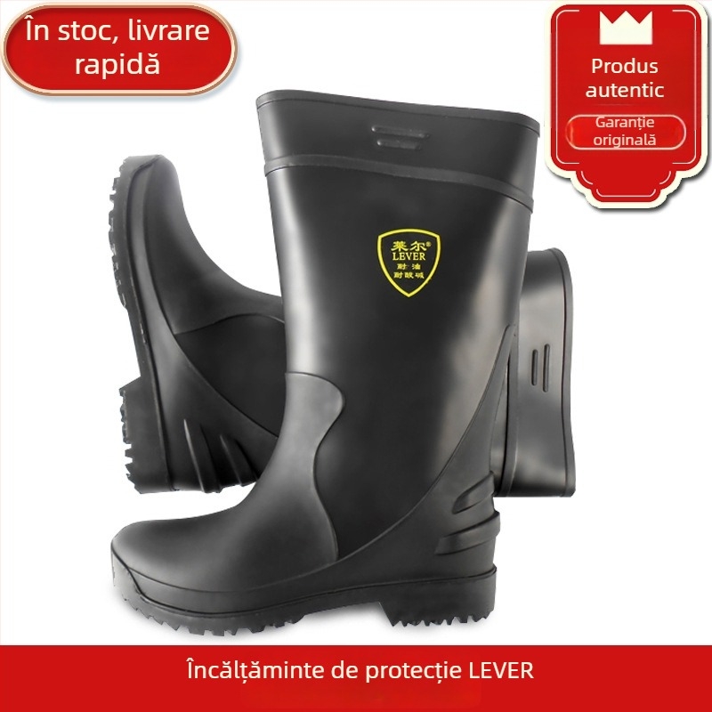 Ghete de protecție din piele, rezistente la substanțe chimice, Lyle