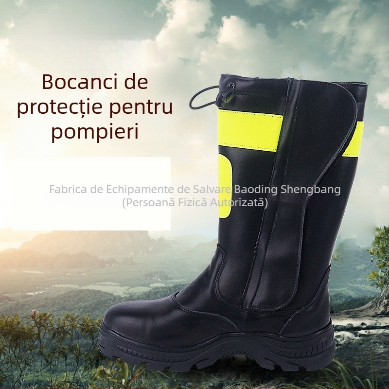 Ghete de intervenție pentru pompieri: protecție la incendii, incendii în pădure, anti-strivire și anti-perforație