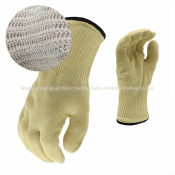 Mănuși Kevlar anti-tăiere, din aramidă rezistente la temperaturi înalte, cu două straturi, izolație termică, ignifuge