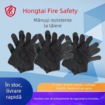 Mănuși HPPE anti-tăiere nivel 5, rezistente la uzură, anti-alunecare, pentru manipularea peștelui în exterior