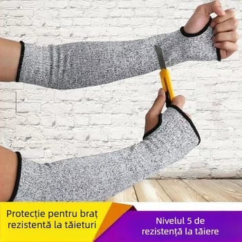 Manșetă HPPE cu protecție la tăiere în cinci niveluri și mănuși lungi