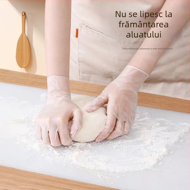 Mănuși PVC de unică folosință pentru uz casnic și bucătărie, protecție, masaj și salon de înfrumusețare