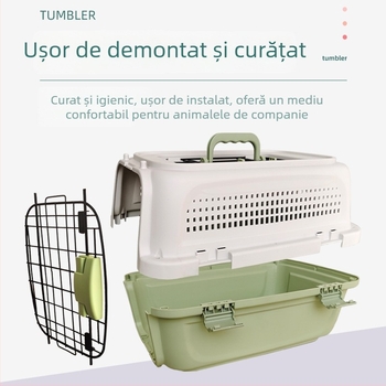 Cușcă pentru animale de companie pentru transport aerian, stil Boeing, portabilă pentru călătorii
