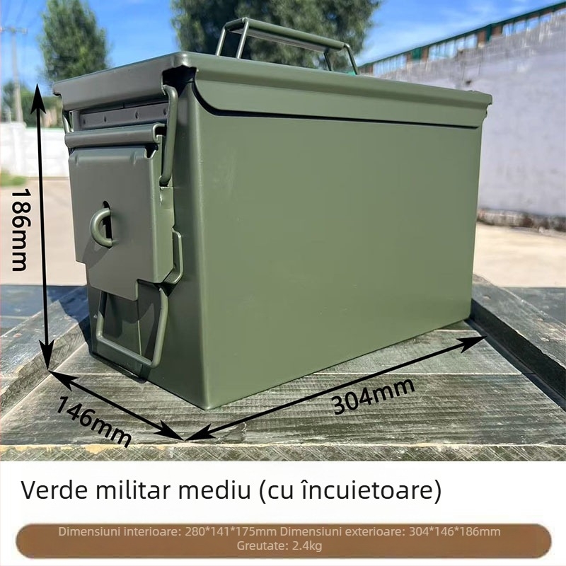 Cutie portabilă de depozitare cu protecție tripla pentru vehicule, trusă de scule auto, cutie laterală pentru motocicletă