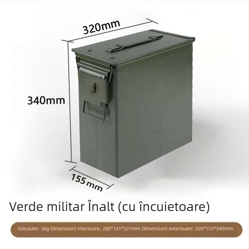 Cutie portabilă de depozitare cu protecție tripla pentru vehicule, trusă de scule auto, cutie laterală pentru motocicletă