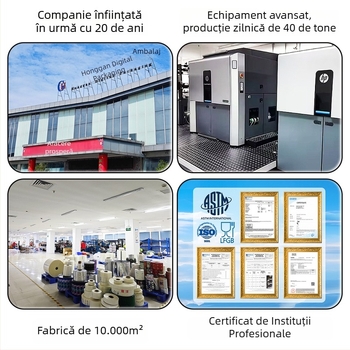 Pungi personalizate pentru hrană pentru animale de companie (câine și pisică), sigilare pe opt laturi