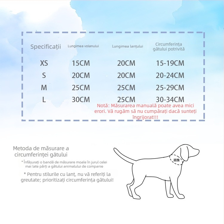 Qingshan Pets Bandană pentru animale de companie, stil etnic, pentru pisici și câini, eșarfă triunghiulară din in cu model desen animat