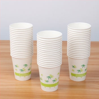 Cupe de hârtie pentru uz casnic, cu grosime dublă, 20 buc., 250 ml, colorate, ambalate într-o pungă, pahare de 9 oz pentru băuturi
