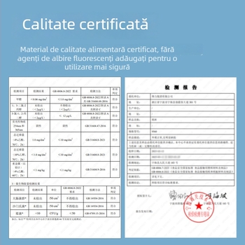 Deli 9560 cupe de hârtie de unică folosință, 250 ml, îngroșate, rezistente la înmuiere și la pătrundere