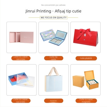 Cutie cadou cu capac din două părți, carton alb, ambalaj pentru produse de sănătate, bomboane, ceai și cosmetice, imprimare colorată și procesare la comandă