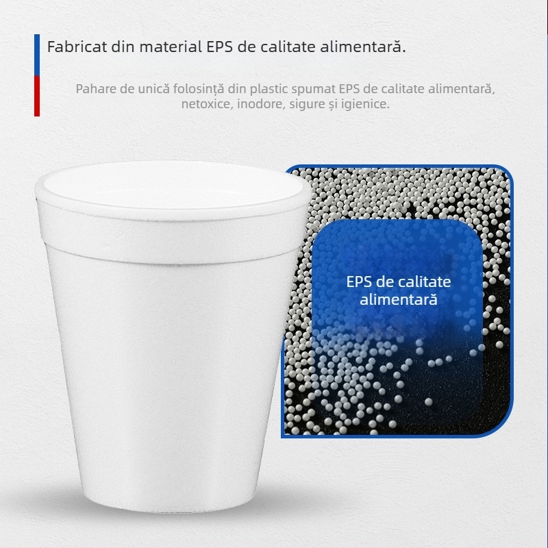 Pahar de cafea de unică folosință, din spumă de polistiren, 16 oz