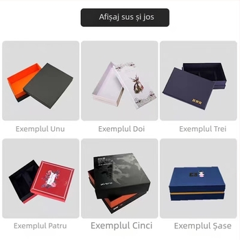Cutii personalizate de ambalaj, cutii cadou, cutii în stil carte, cutii goale, cutii cadou pentru cosmetică și ceai, personalizare în loturi mici