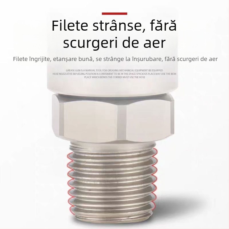 Cuplă pneumatică de înaltă calitate, tip C, pentru furtun de aer, conector masculin, rotire la 360°, cuplare rapidă, filet intern/extern