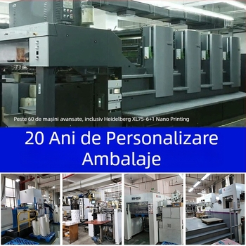 Cutie personalizabilă pentru ceai, cu capac dublu și imprimare