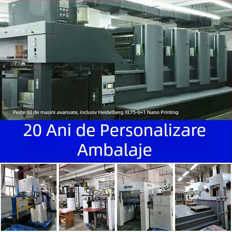 Cutie personalizabilă pentru ceai, cu capac dublu și imprimare