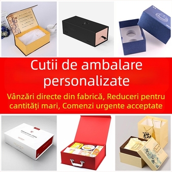 Cutii personalizate de ambalaj pentru ceai, vin, cosmetice și cadouri