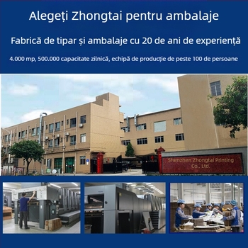 Cutie cadou personalizată pentru ambalarea ceaiului și cosmeticelor, cu capac din două părți, imprimare de înaltă calitate, tiraj mic