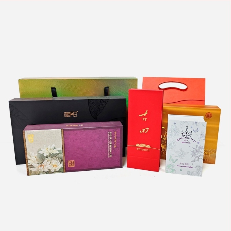 Cutie cadou personalizată pentru ambalarea ceaiului și cosmeticelor, cu capac din două părți, imprimare de înaltă calitate, tiraj mic