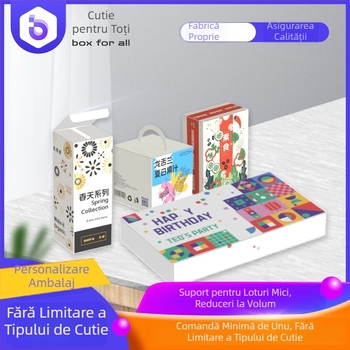 Cutie color personalizată pentru produse digitale, cutie cadou imprimată, ambalaj carton de înaltă calitate pentru ceai