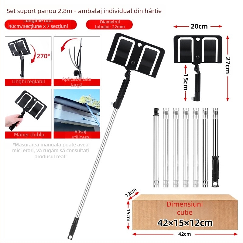 Prindere universală pentru placă, pentru vopsire și mascare – instrument anti-stropire