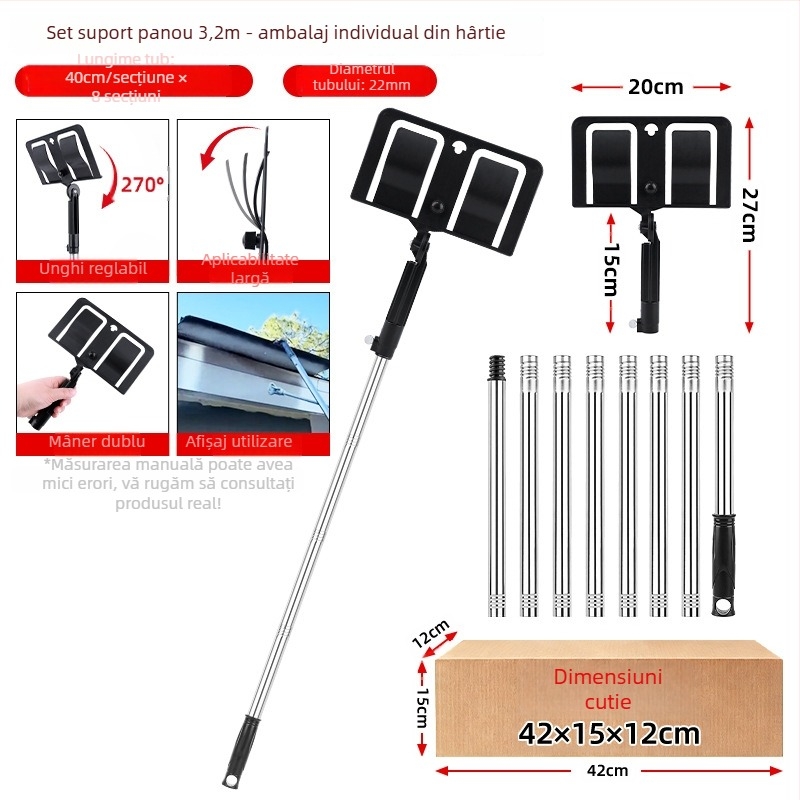 Prindere universală pentru placă, pentru vopsire și mascare – instrument anti-stropire