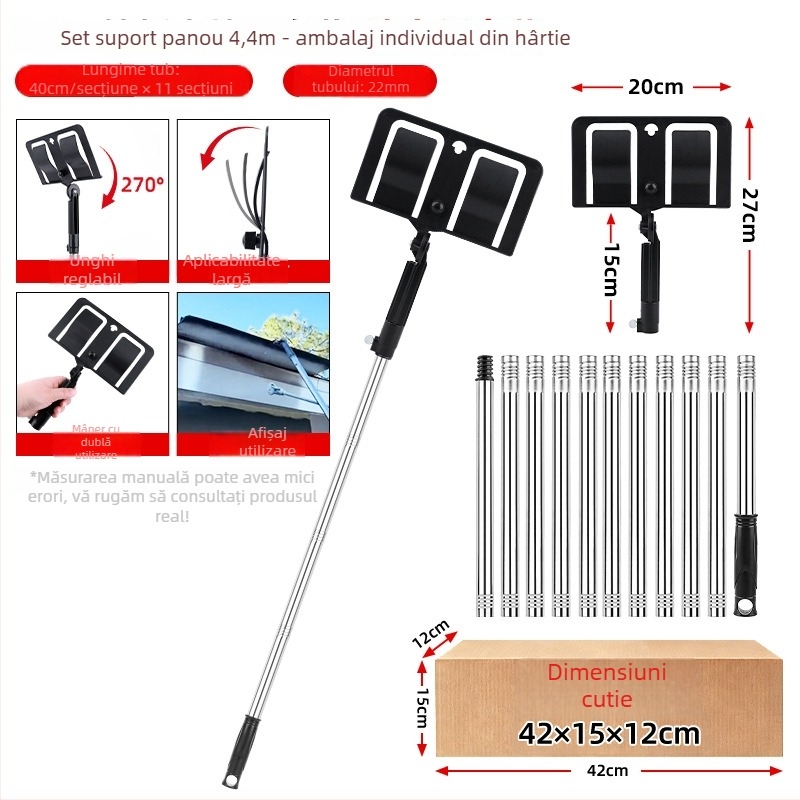 Prindere universală pentru placă, pentru vopsire și mascare – instrument anti-stropire