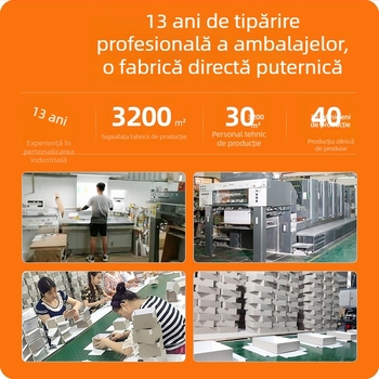 Cutie albă din carton cu sertar pentru măști faciale și ceai, ambalaj de cadou personalizabil