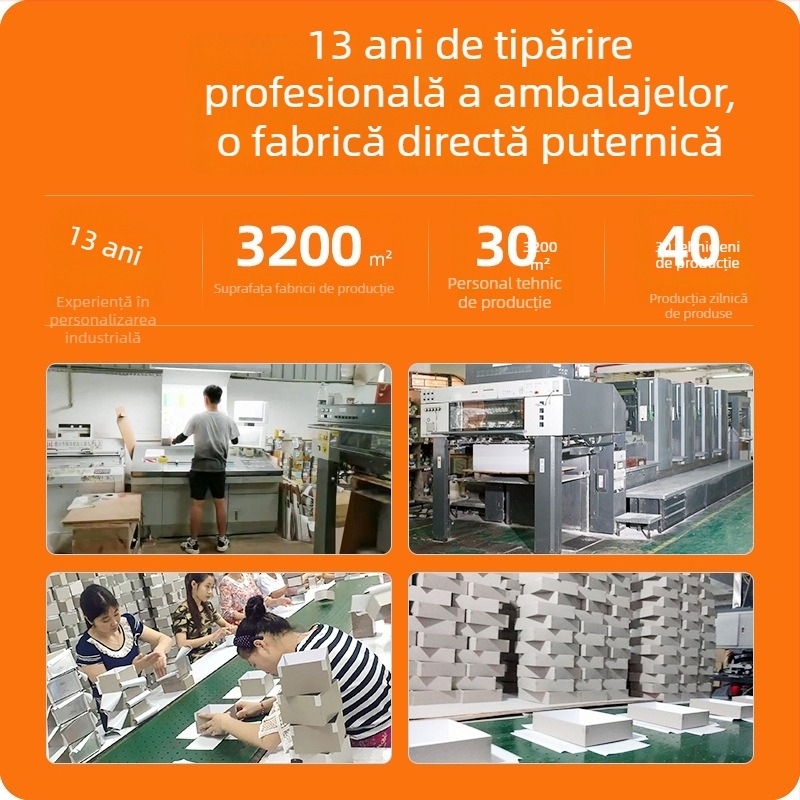 Cutie albă din carton cu sertar pentru măști faciale și ceai, ambalaj de cadou personalizabil