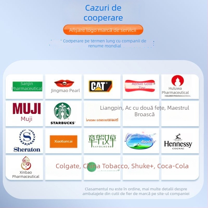 Cutie metalică pentru ceai, 100 g, cu formă unică