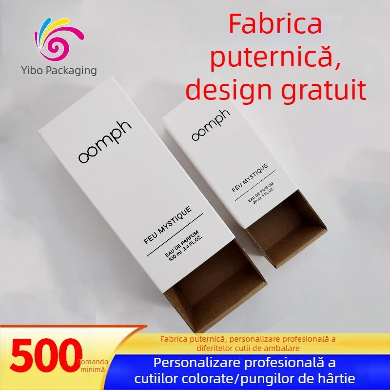 Cutie cadou cu sertar personalizată pentru parfumuri, cosmetice și uleiuri esențiale