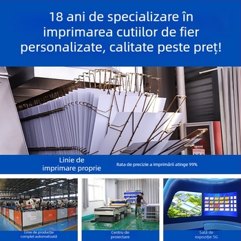 Cutie metalică de ceai, personalizată, cu etanșare ridicată, rezistentă la umezeală