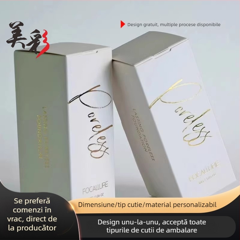 Cutie de ambalaj albă din carton, cutie colorată personalizabilă pentru cosmetice, cutie cu sertar, cutie imprimată, cutie ondulată, cutie în stil avion, ambalaje pentru bijuterii