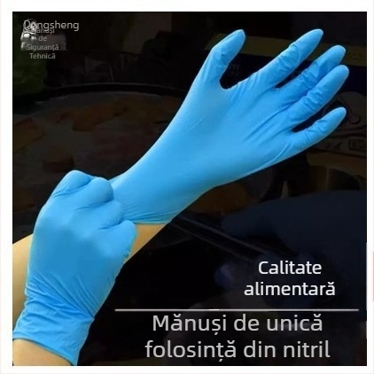 Mănuși nitril de unică folosință pentru manipularea alimentelor, catering și uz casnic – rezistente la ulei, durabile, rezistente la acide și baze