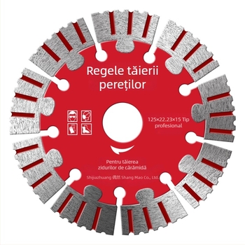 Lama de tăiere beton pentru pereți și caneluri 125/156/160-165