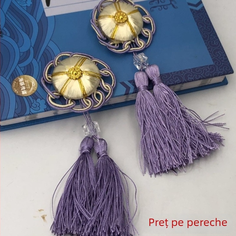 Mărgele florale pentru perdele și textile de casă – mărgele decorative pentru perdele, fețe de masă și perne
