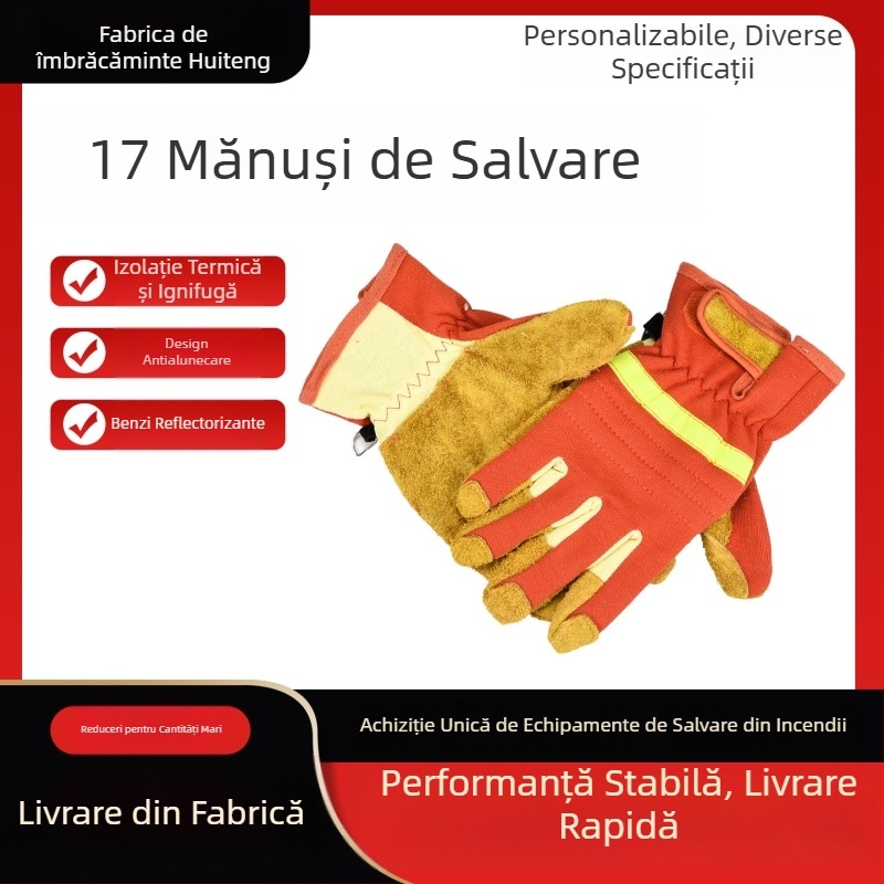 Mănuși de intervenție în urgențe, protecție forestieră, mănuși de antrenament