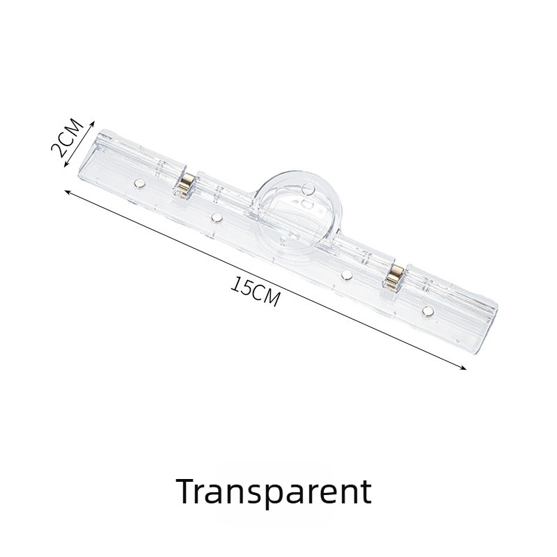 Dosar transparent magnetic A4 pentru elevi, mare capacitate, organizator de documente și chitanțe cu clips magnetic