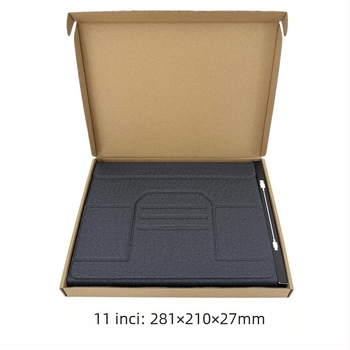 Cutie carton avion pentru iPad – ambalaj pentru bijuterii, 11 și 12,9 inchi, hârtie Kraft