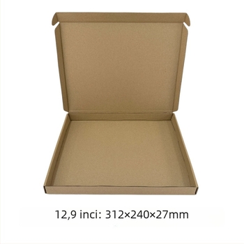 Cutie carton avion pentru iPad – ambalaj pentru bijuterii, 11 și 12,9 inchi, hârtie Kraft