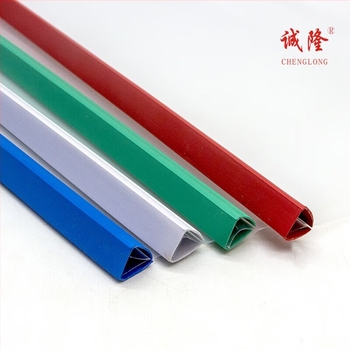 Chenglong dosar A4 Transparent pentru documente cu clemă din plastic și fermoar – 10 buc