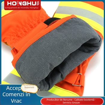 Mănuși lungi, rezistente, pentru intervenții în pădure și intervenții de urgență la incendii