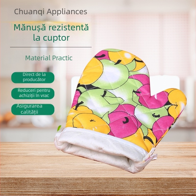 Mănuși de bucătărie termoizolante, groase, pentru cuptor și grătar