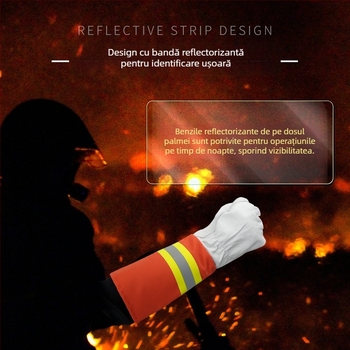 Mănuși de pompieri pentru incendii forestiere – rezistente la uzură, izolație termică, protecție pentru intervenții de salvare