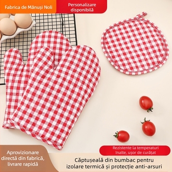 Mănuși de cuptor carouri pentru cuptor cu microunde, protecție împotriva arsurilor, rezistente la căldură, izolație pentru bucătărie
