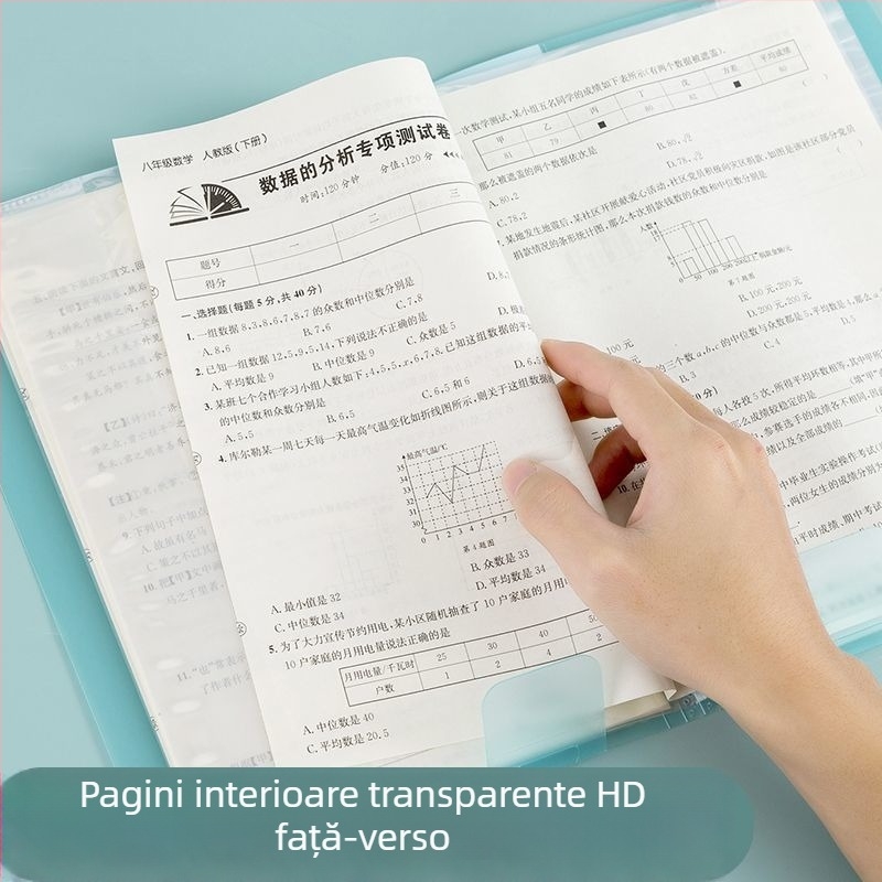 Reflect 602 8K dosar pentru teste cu compartimente multiple pentru documente