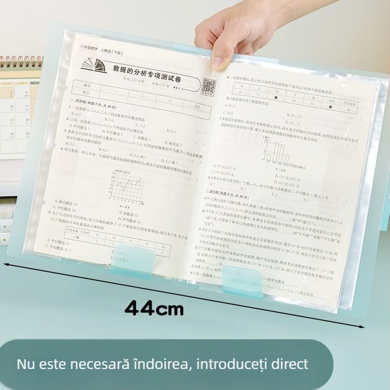 Reflect 602 8K dosar pentru teste cu compartimente multiple pentru documente