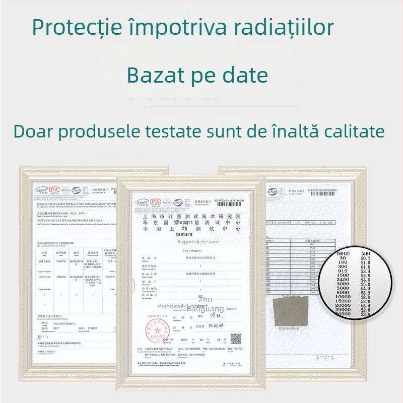Minnie Tricou unisex pentru patru anotimpuri, cu protecție împotriva radiațiilor, fibre de argint