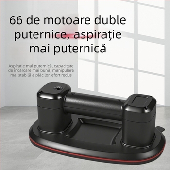 Ventuză electrică pentru sticlă, destinată ridicării obiectelor grele și manipulării plăcilor mari
