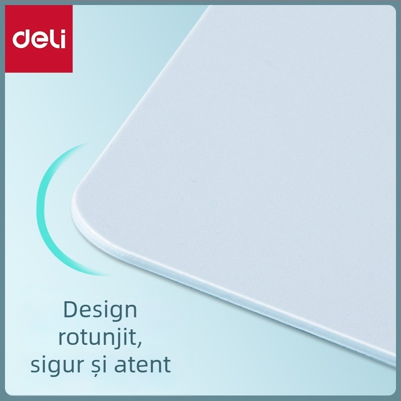 Deli 72641 Clip din plastic pentru tablă A4 – papetărie pentru elevi, birou