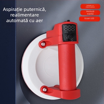 Ventuză compactă pentru plăci ceramice, cu pompă de vid din sticlă, pentru ridicarea plăcilor din piatră și a plăcilor de podea